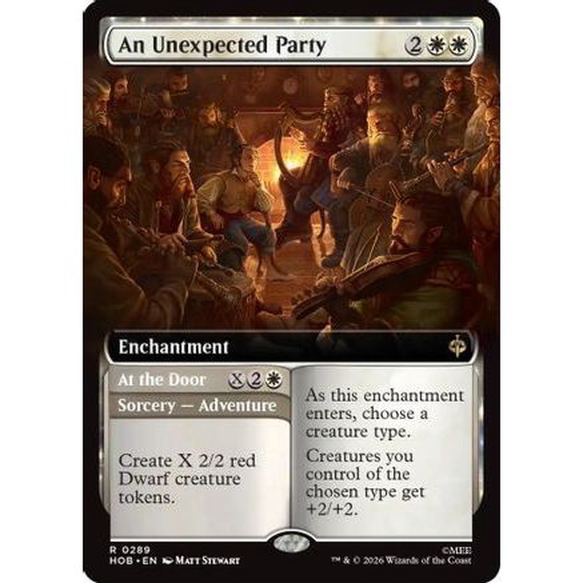 An Unexpected Party (Extended Art) (HOB-289) - The Hobbit Foil