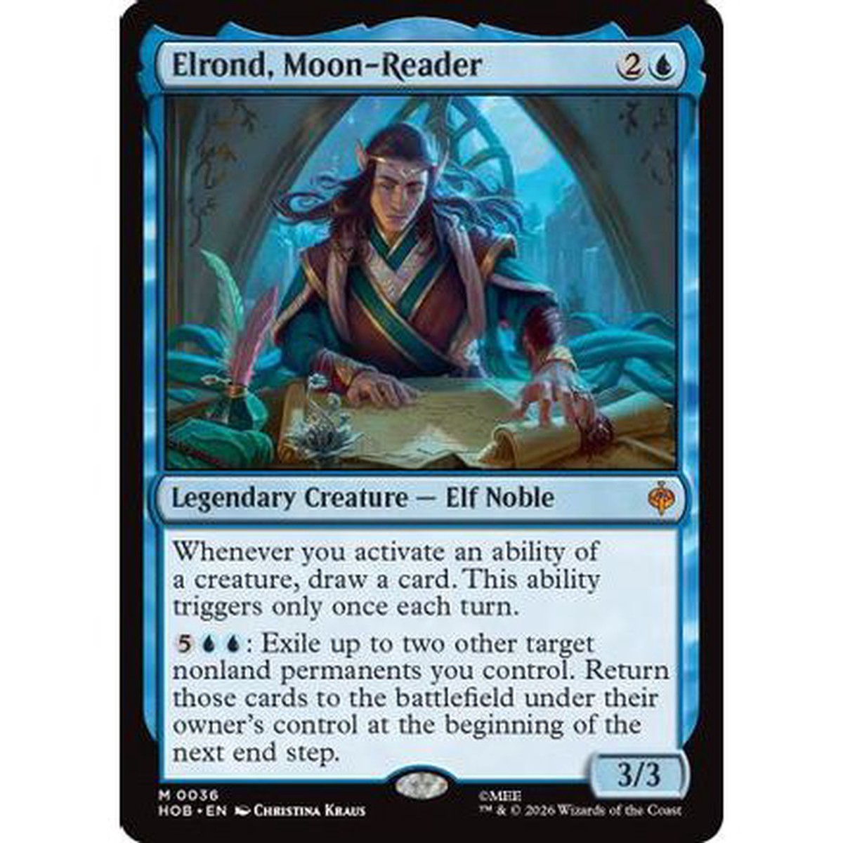 Elrond, Moon-Reader (HOB-036) - The Hobbit