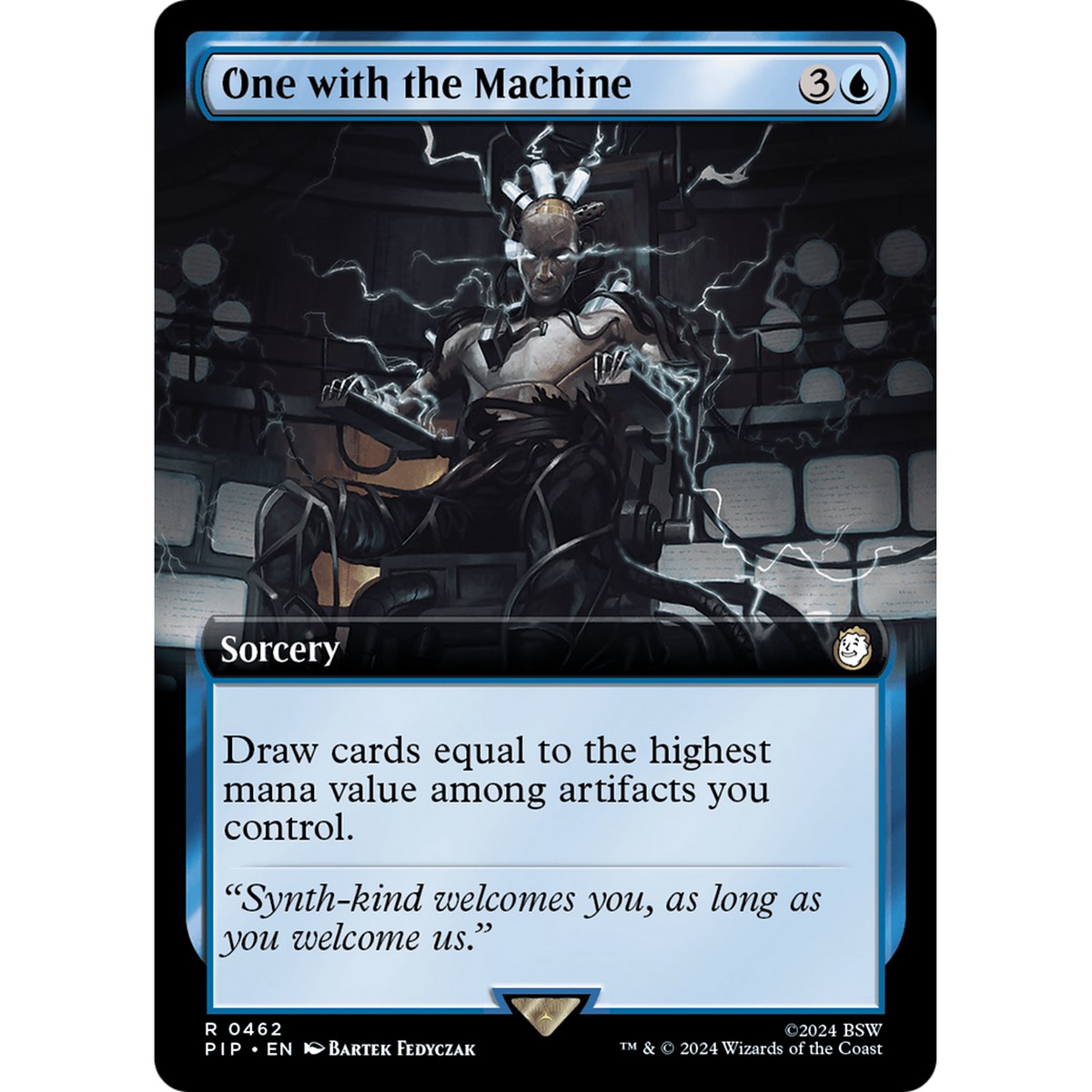 One with the Machine (PIP-462) - Fallout: (Extended Art) Foil