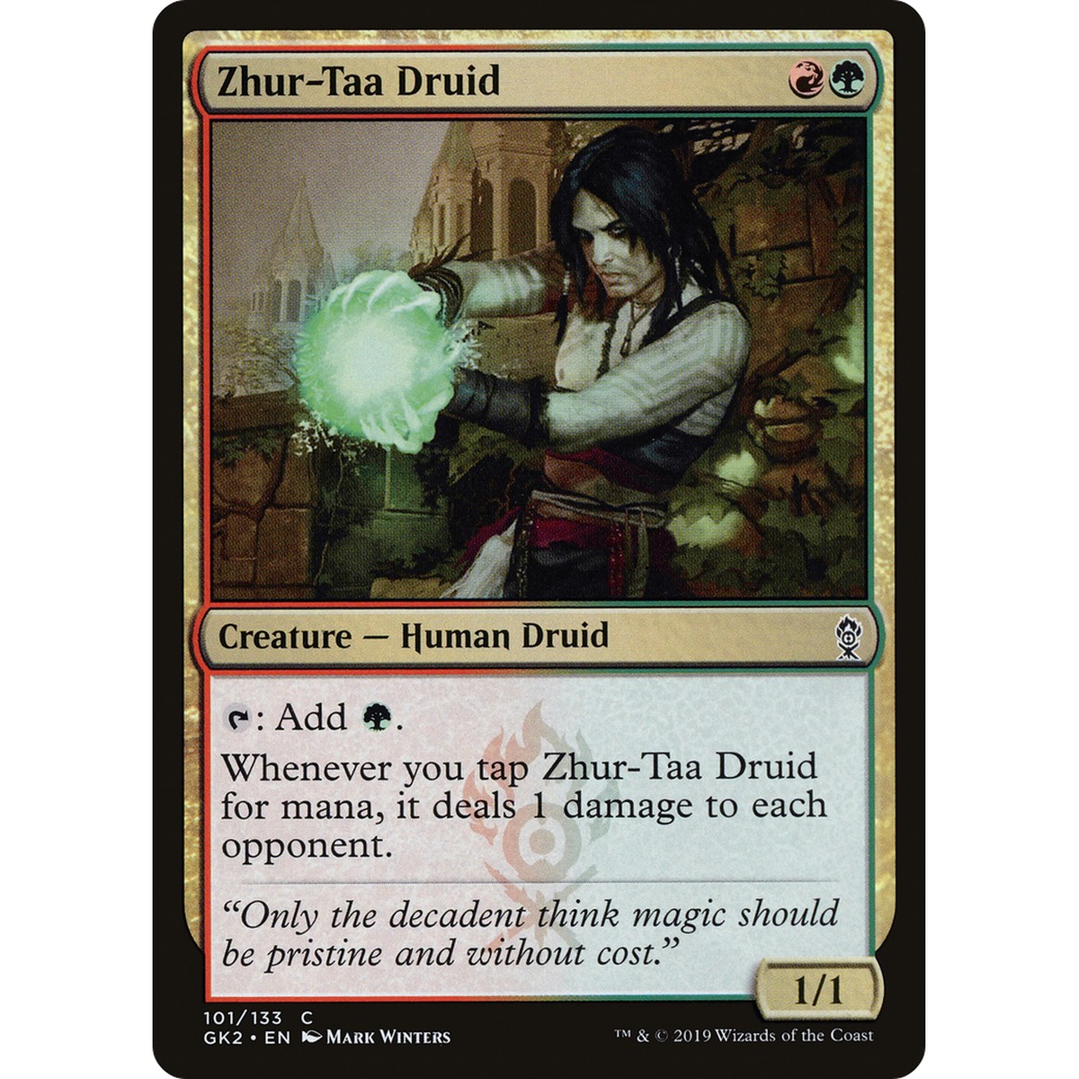 Zhur-Taa Druid (GK2-101) - RNA Guild Kit