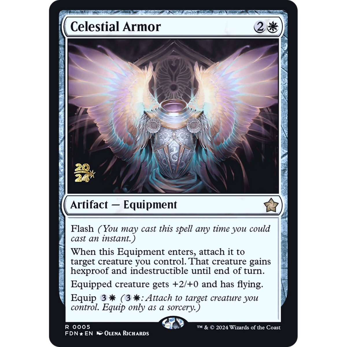 Celestial Armor (PRE-05S) - Foundations Promos Foil