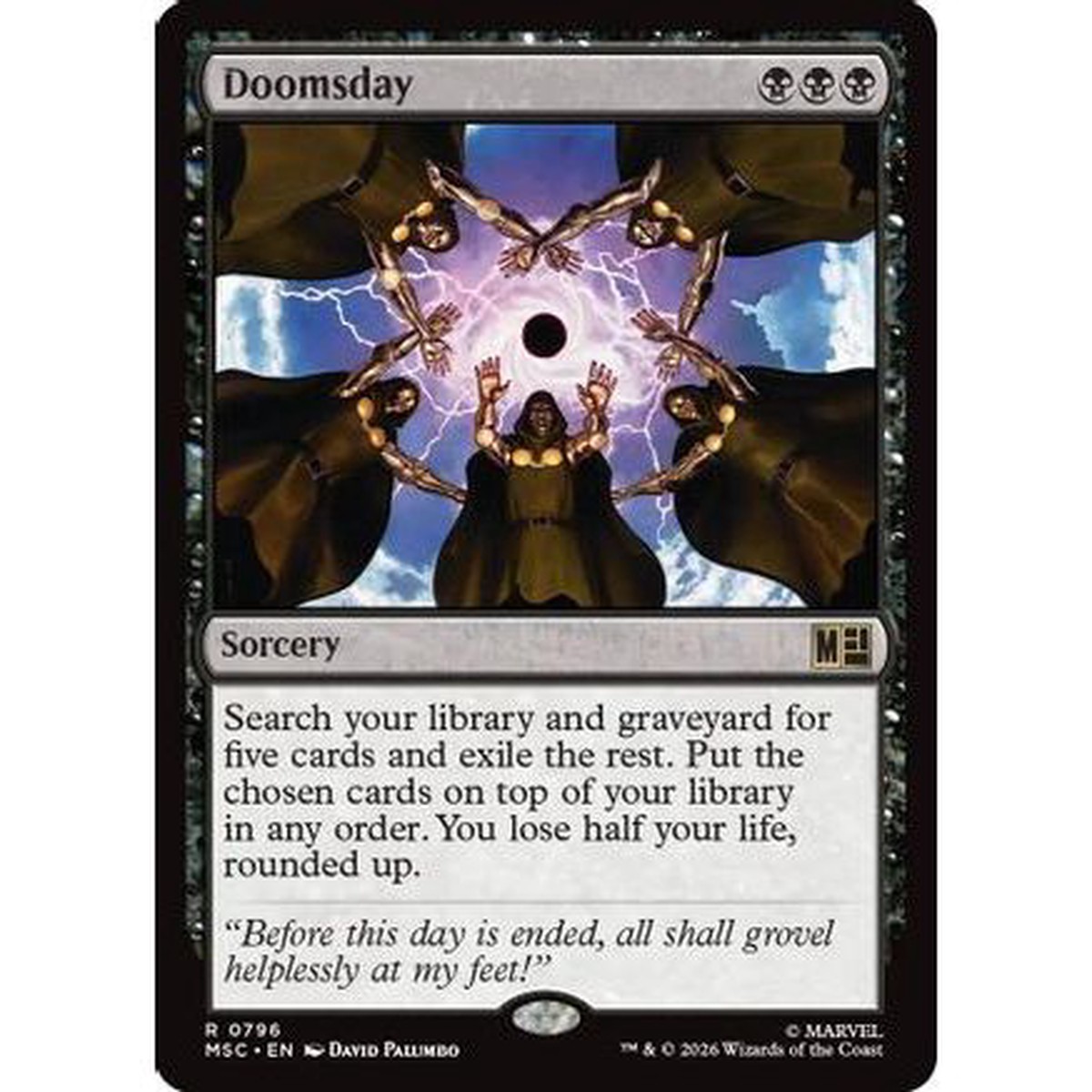 Doomsday (MSC-796) - Commander: Marvel Super Heroes