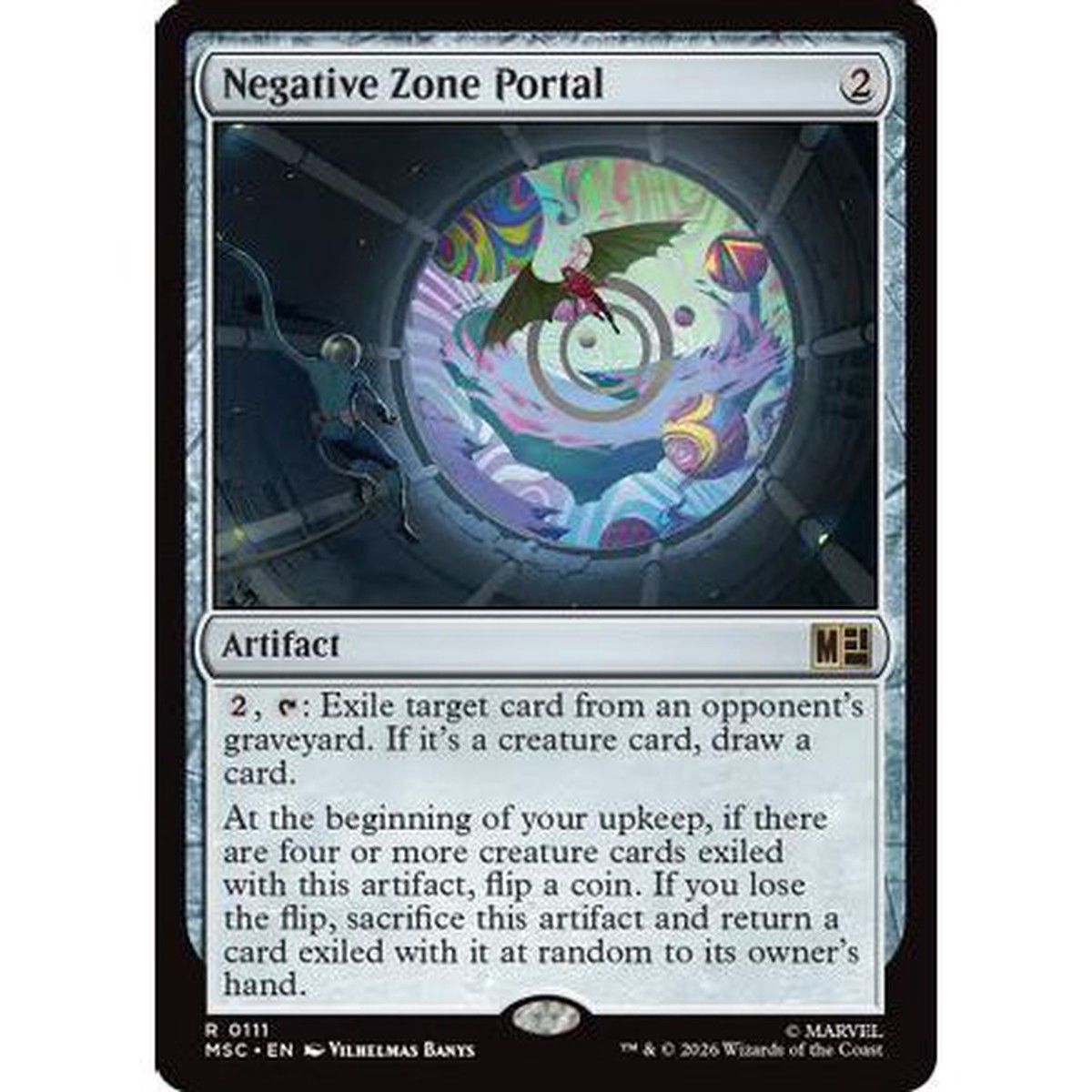 Negative Zone Portal (MSC-111) - Commander: Marvel Super Heroes