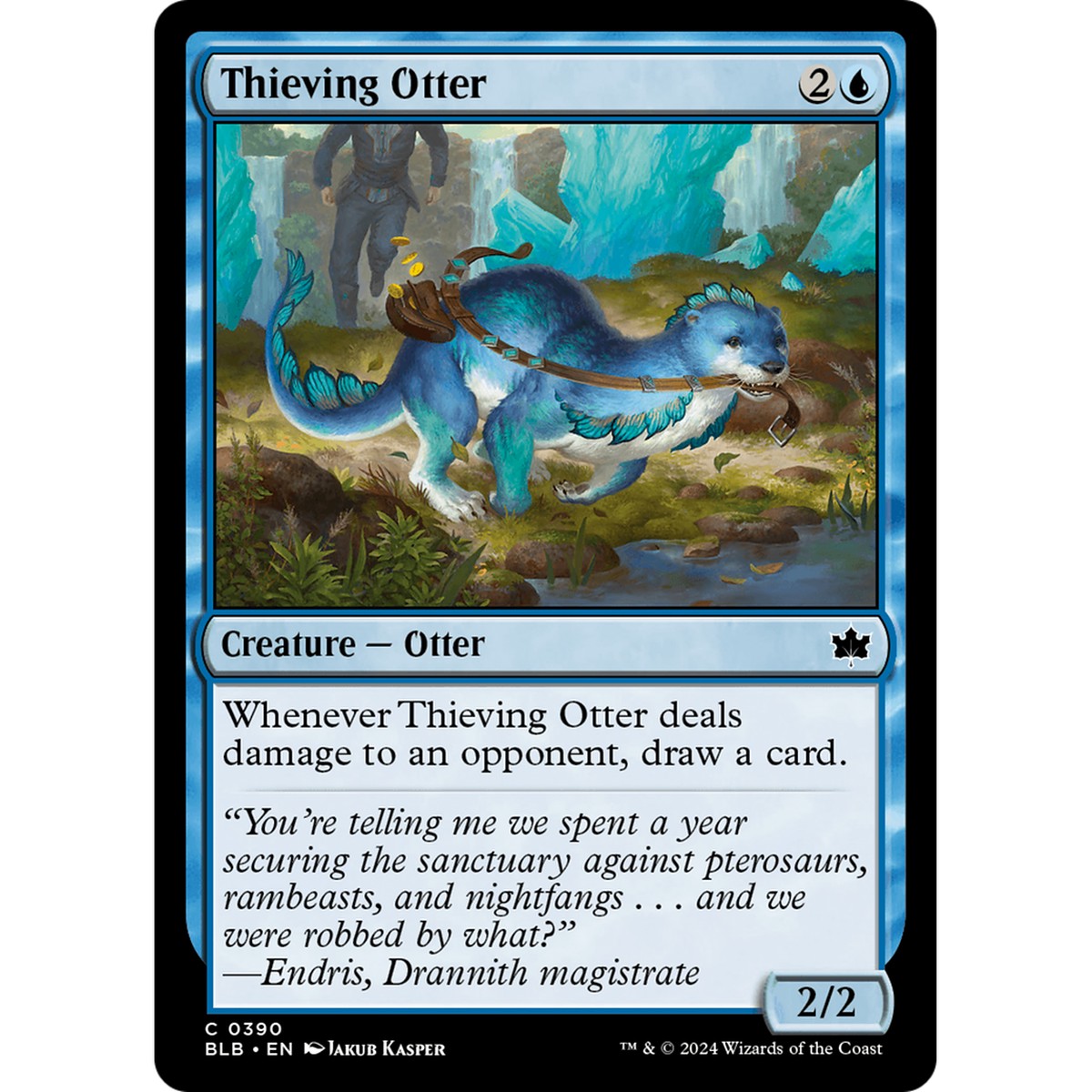 Thieving Otter (BLB-390) - Bloomburrow