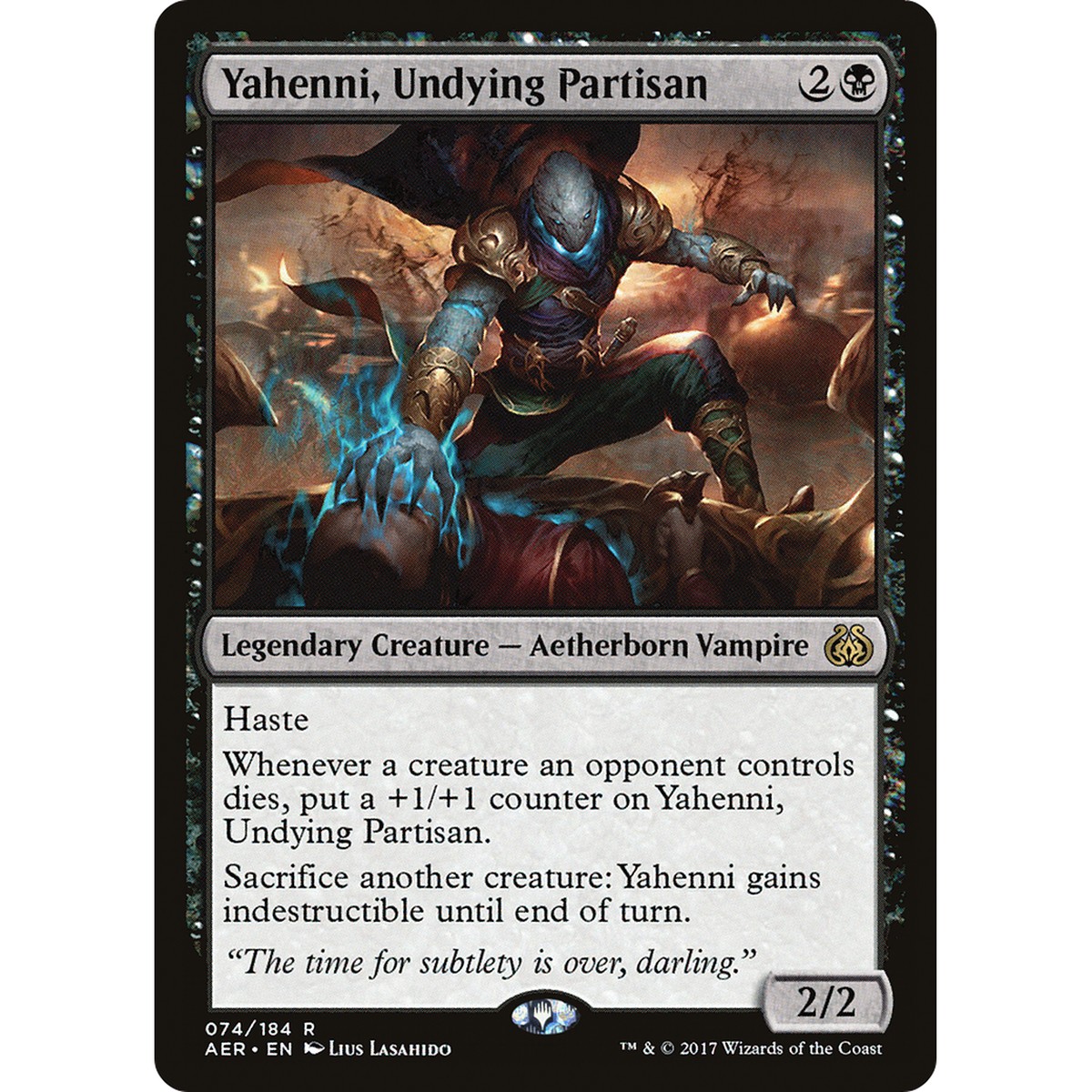 Yahenni, Undying Partisan (AER-074) - Aether Revolt