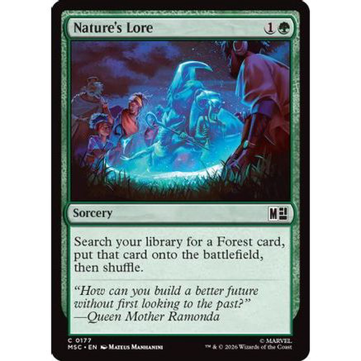 Nature's Lore (MSC-177) - Commander: Marvel Super Heroes