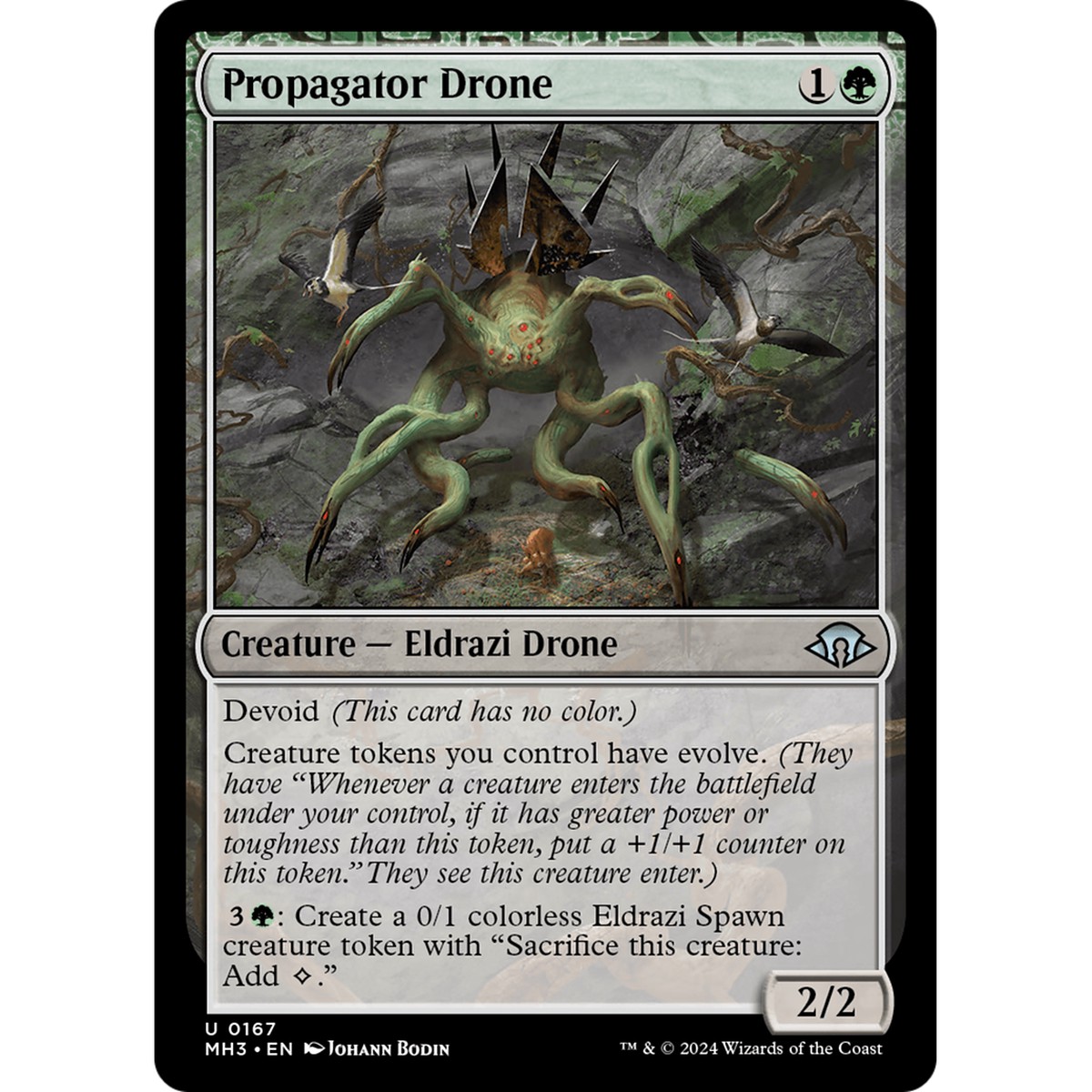 Propagator Drone (MH3-167) - Modern Horizons 3: (devoid)