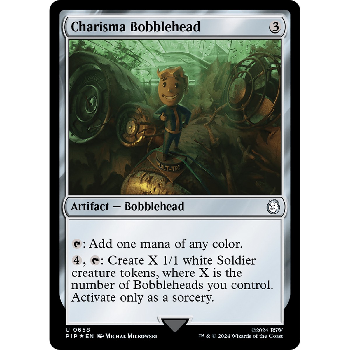 Charisma Bobblehead (PIP-658) - Fallout Foil