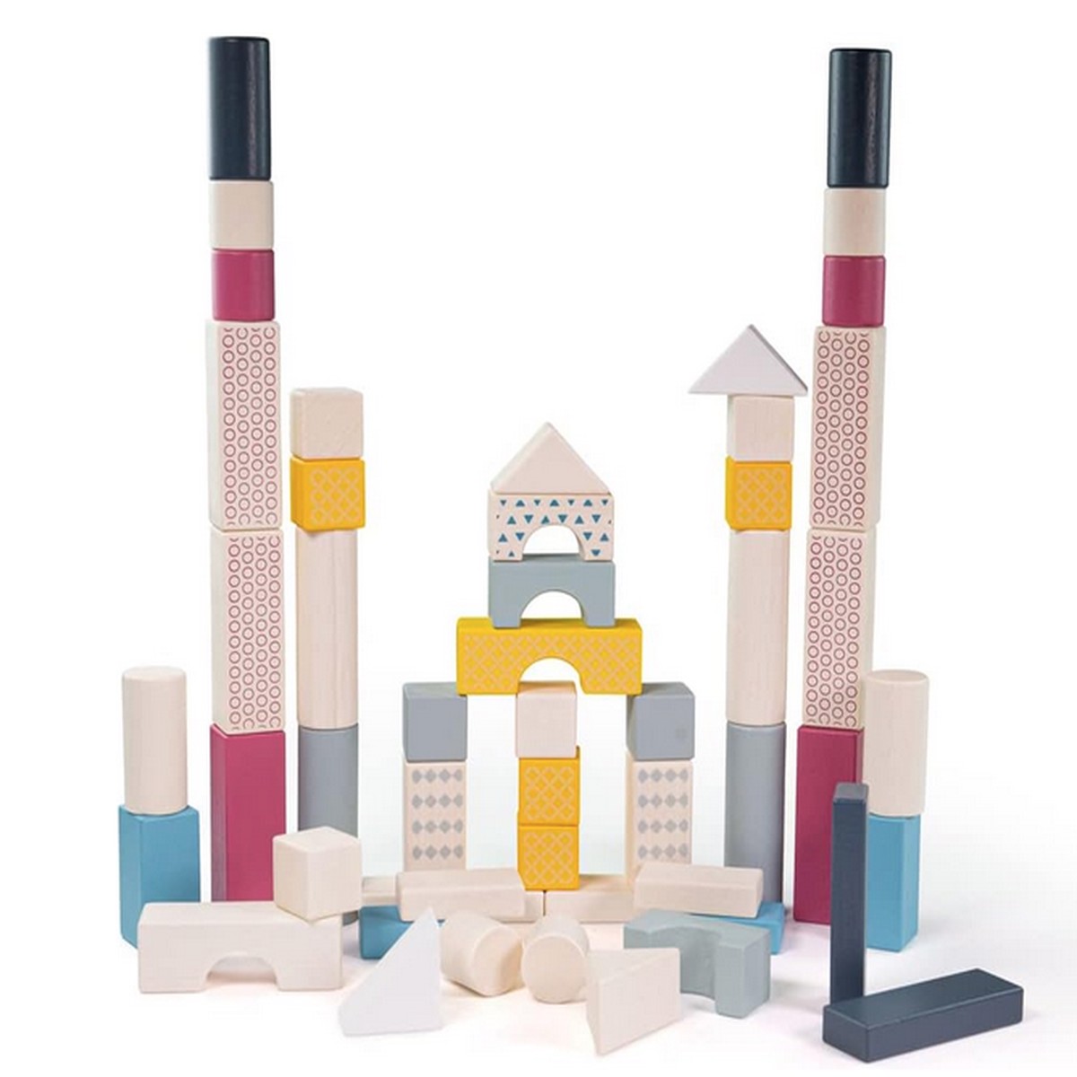 Wooden Blocks Drum of 50