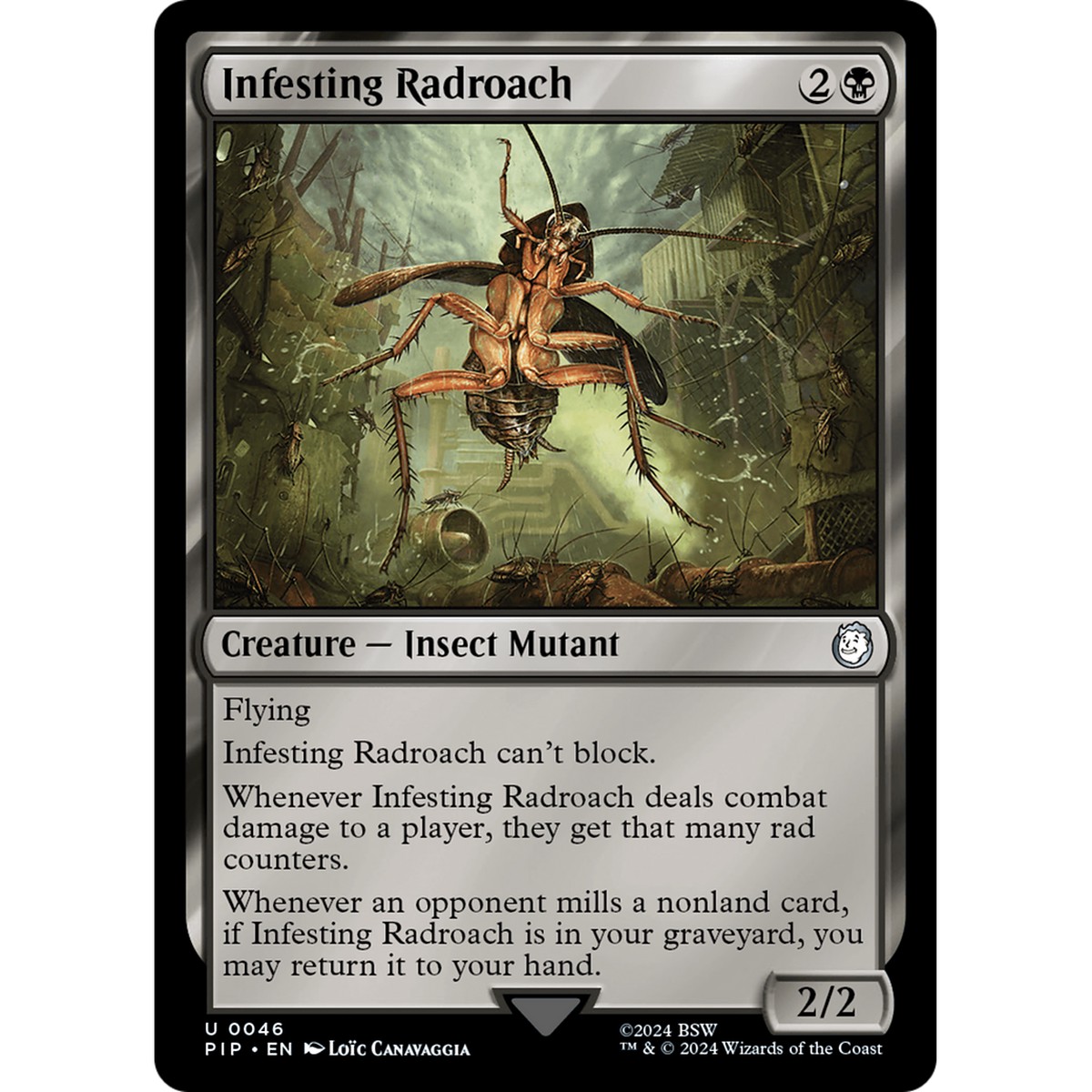 Infesting Radroach (PIP-046) - Fallout Foil