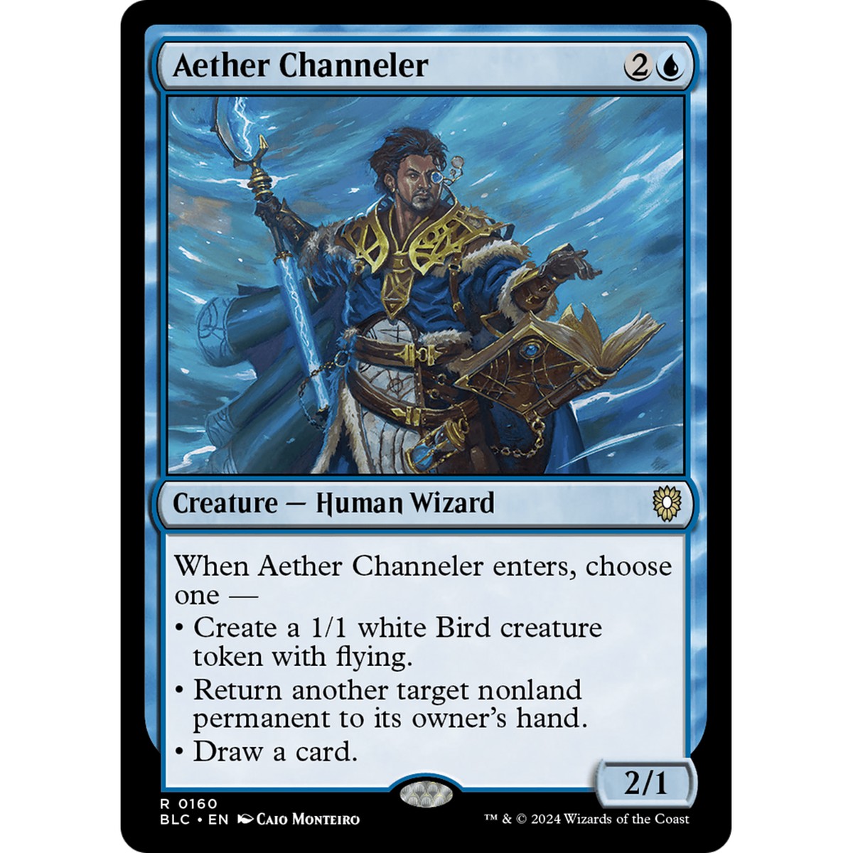 Aether Channeler (BLC-160) - Bloomburrow Commander