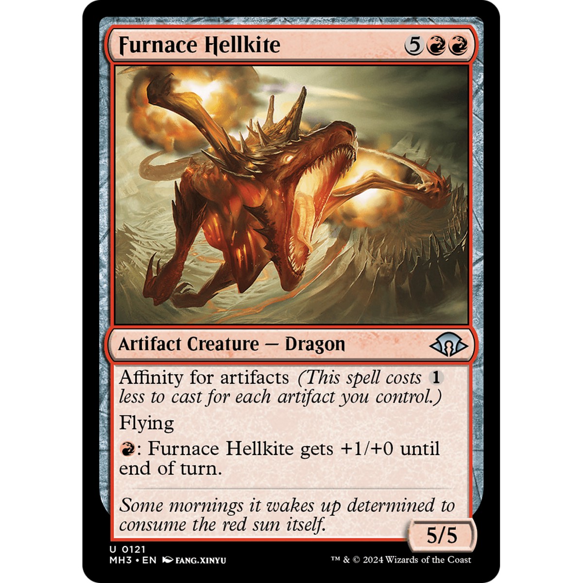Furnace Hellkite (MH3-121) - Modern Horizons 3
