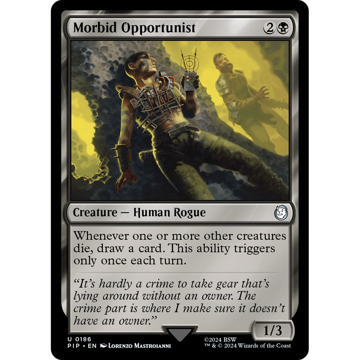 Morbid Opportunist (PIP-186) - Fallout