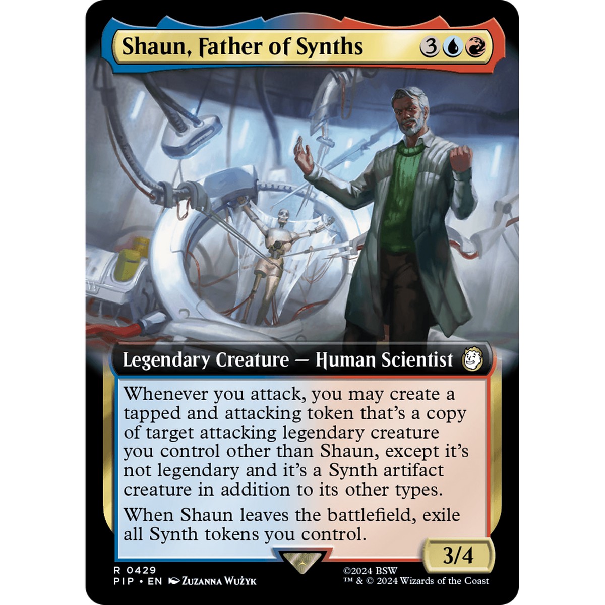 Shaun, Father of Synths (PIP-429) - Fallout: (Extended Art)