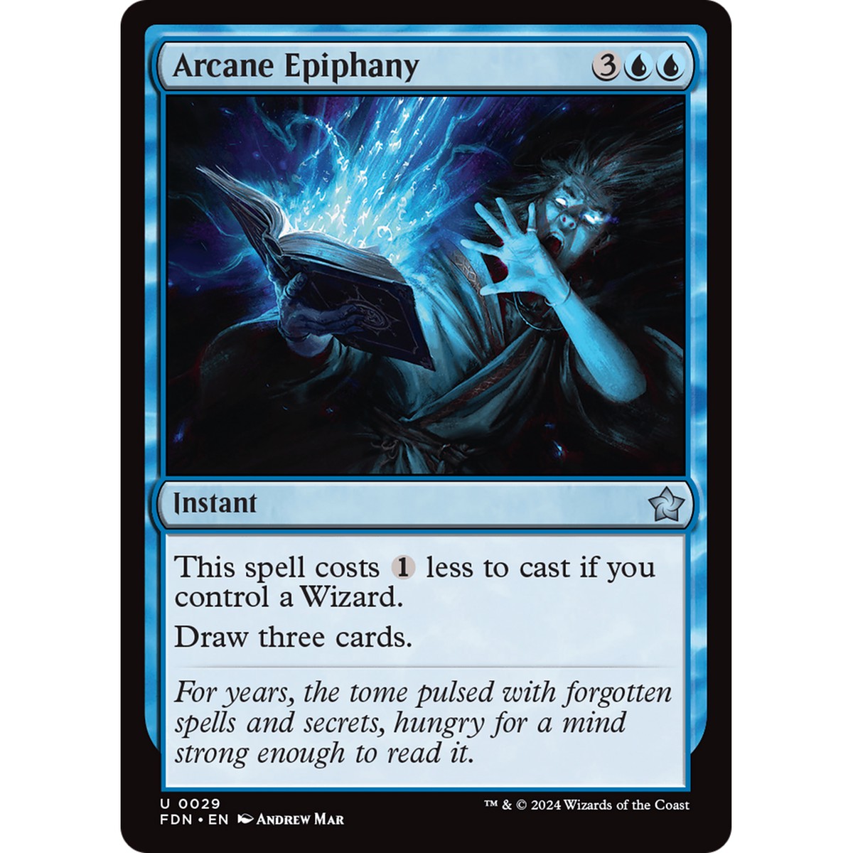 Arcane Epiphany (FDN-029) - Foundations Foil