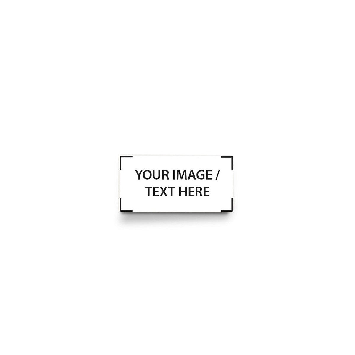 Your Image / Text Tile (Various Size and Colours) - Customised Tile