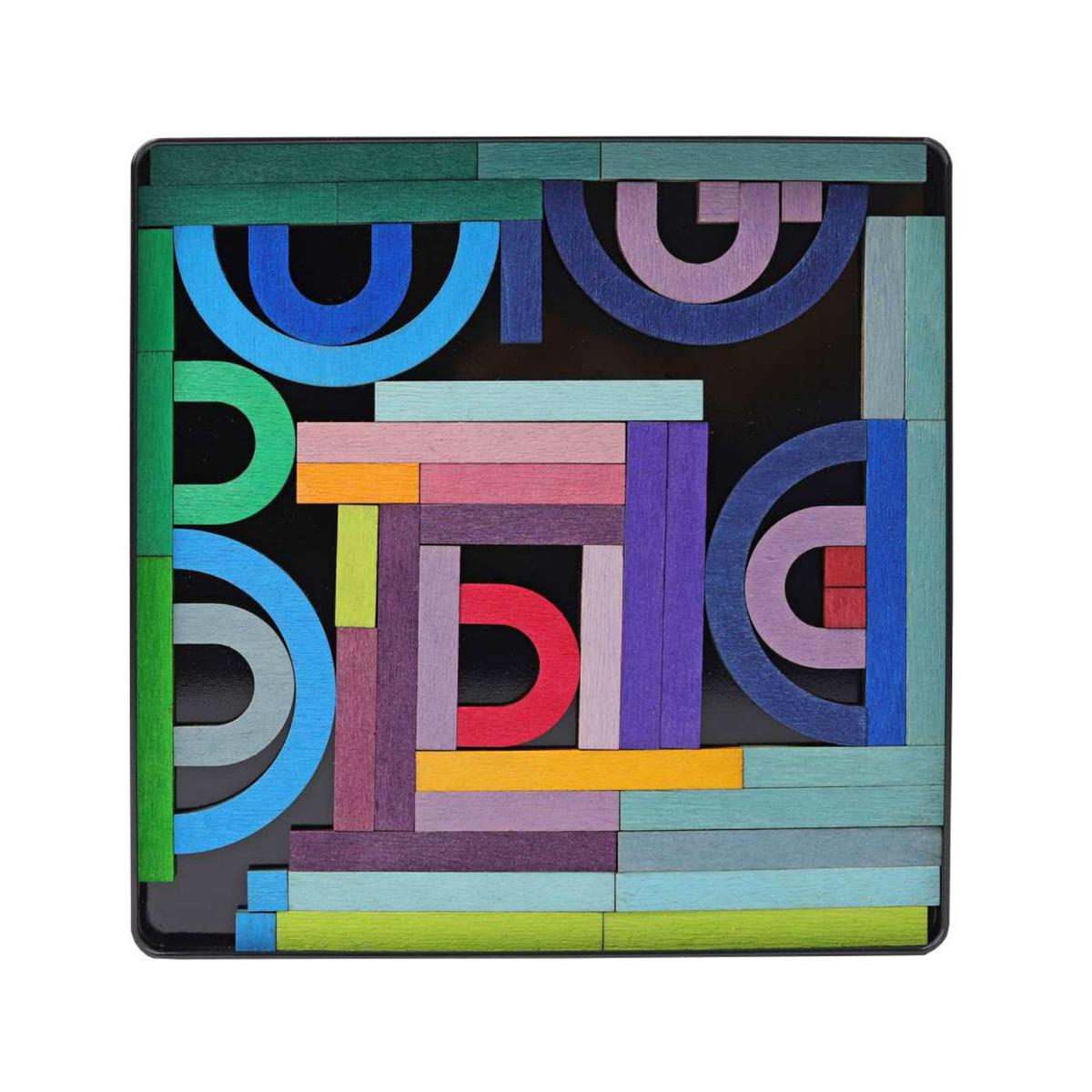 Grimms Magnetic Letter Shapes Set