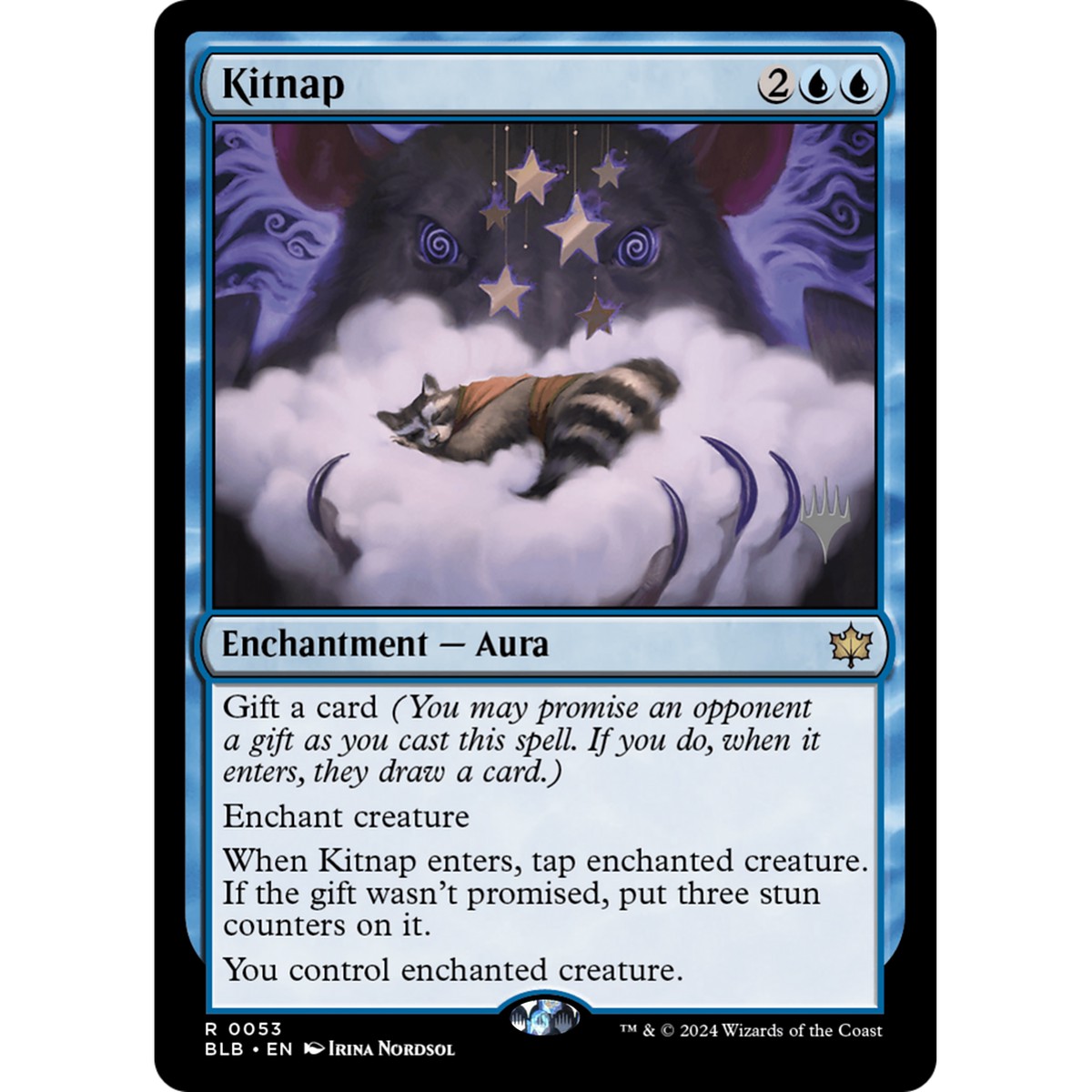 Kitnap (PPBLB-53P) - Bloomburrow Promos Foil