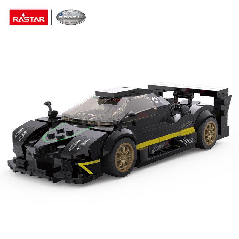 Rastar Pagani Zonda R Bricks Building Kit - Black - 387pcs 6Y+ Plastic