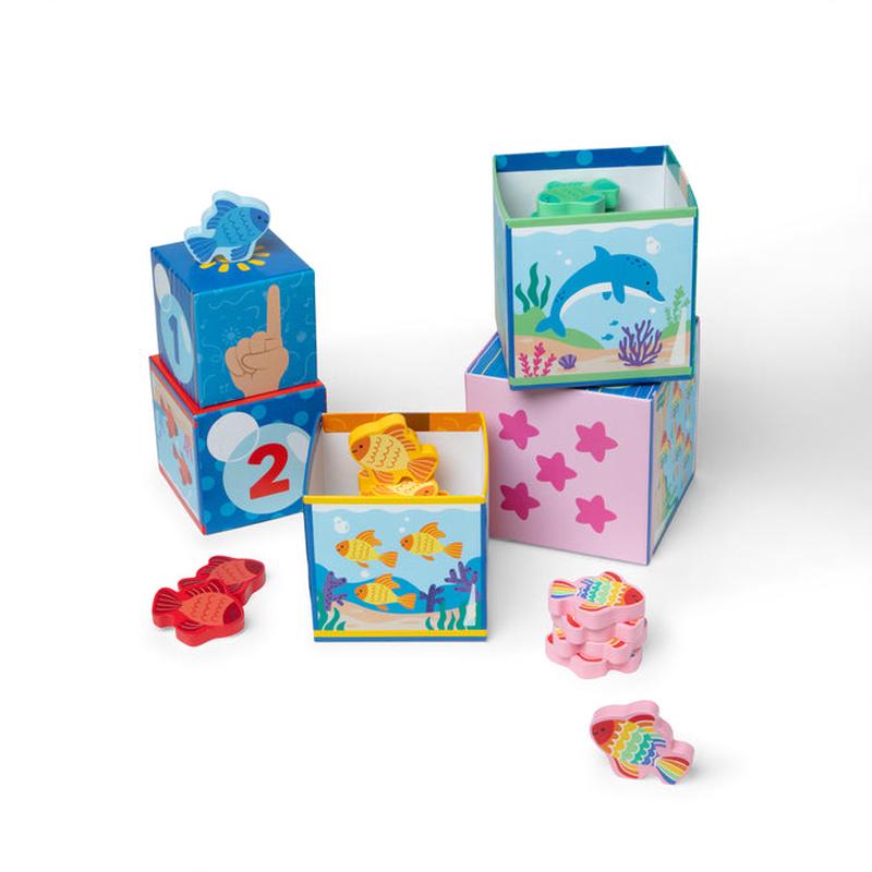 *Melissa & Doug Ms. Rachel Nesting Blocks
