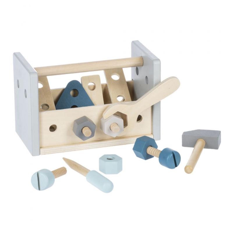 Wooden Tool Box/Bench (18 pc. set)