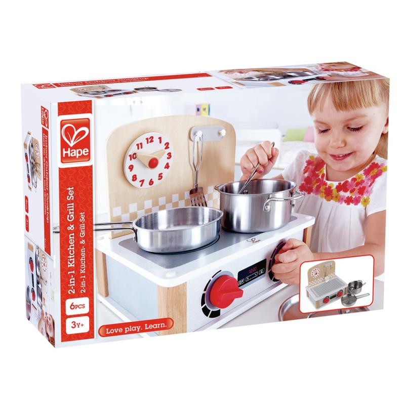 2-IN-1 KITCHEN & GRILL SET