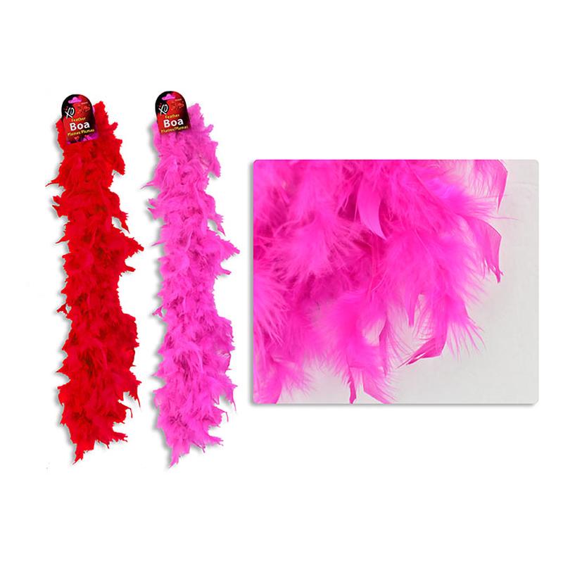 48in Hot Pink Feather Boa
