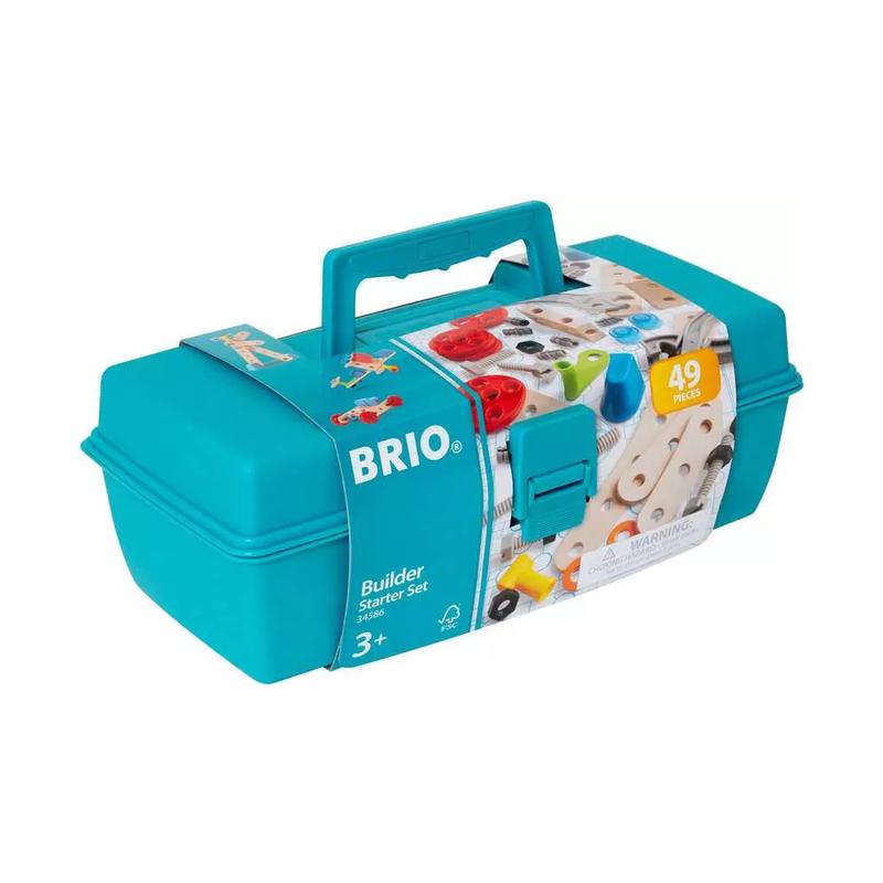 34586 BRIO Builder Starter Set - Construction toy for kids 3 years up