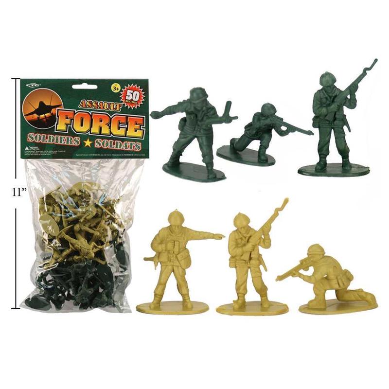50-pc Assault Force Soldier Set