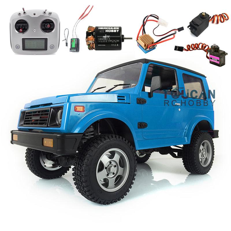 Capo Racing Off-road Crawler SIXER1 1/6 RC Car Model Blue Painted Assembled I6S Motor ESC Lights System 6 Servos
