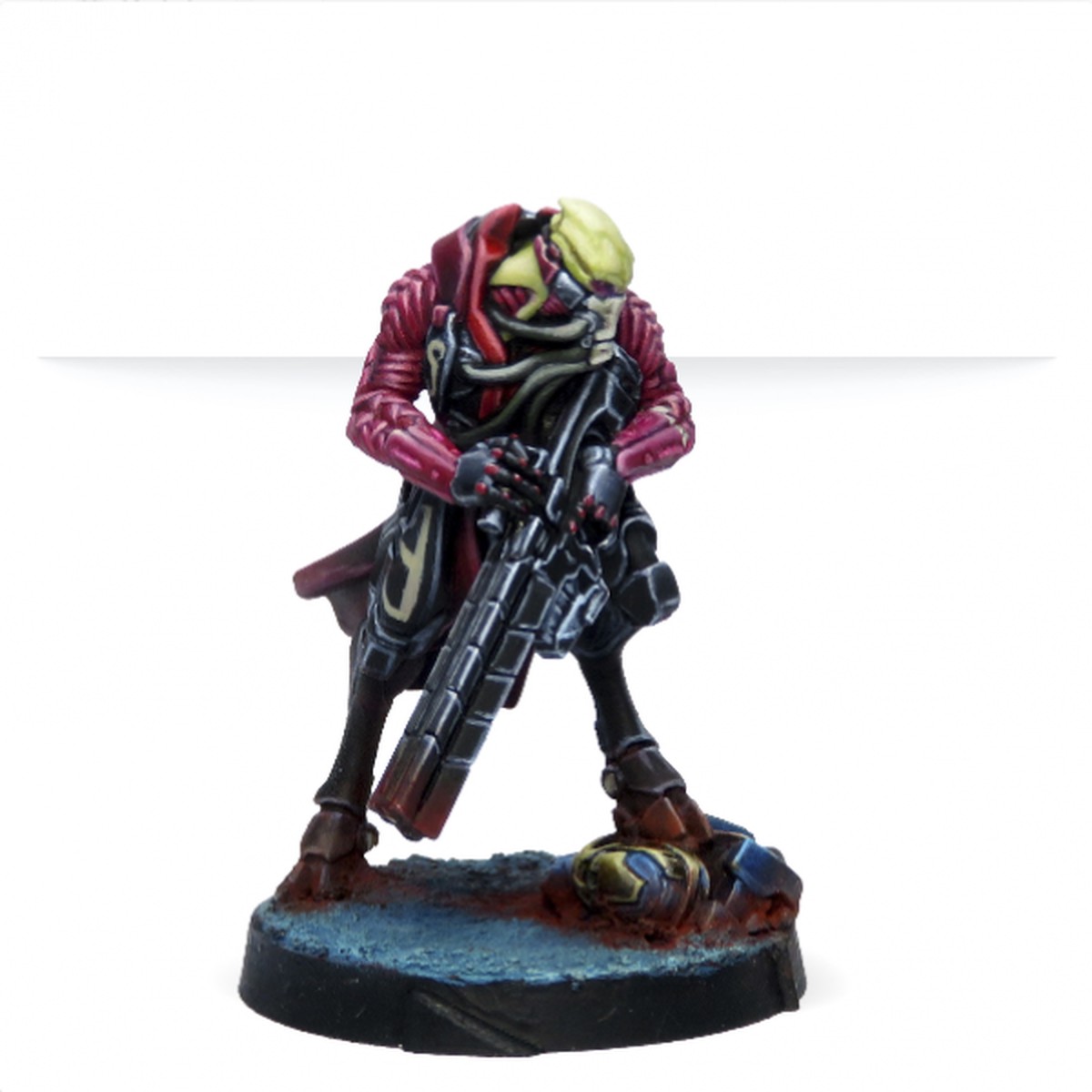 Infinity (#789): Shasvastii Mentors (Shock Marksman Rifle)