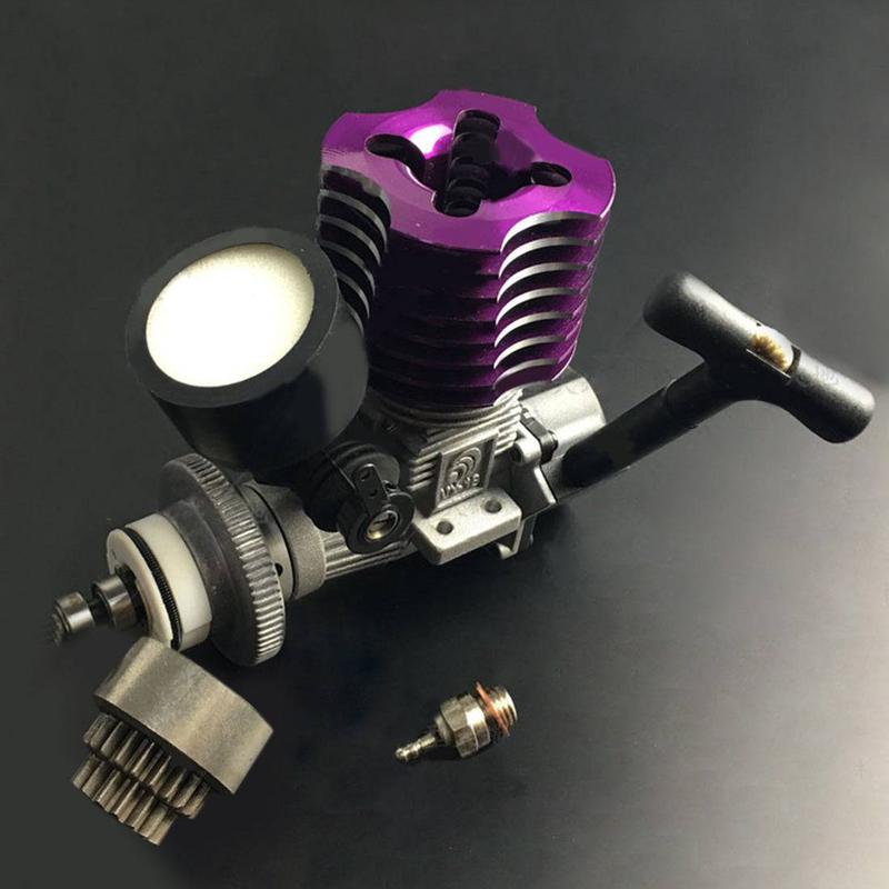 ZhongYang VX Level 18 2.95cc Methanol Engine with Spark Plug Double Gear Set