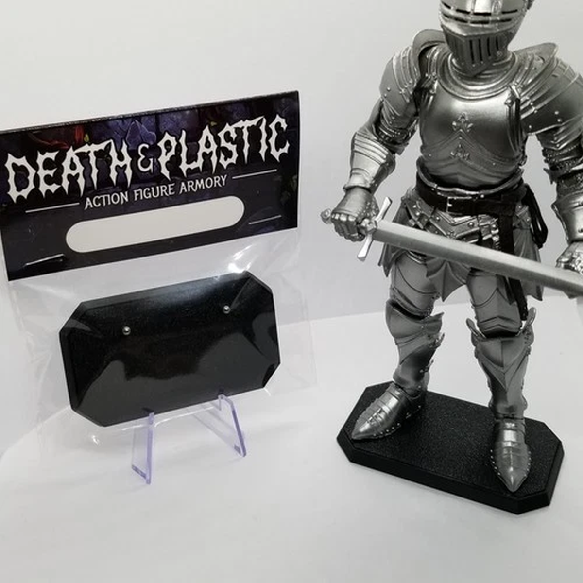 CHOICE Custom Action Figure Stand /Base - fits 1.0 &2.0 Mythic Legions - READ