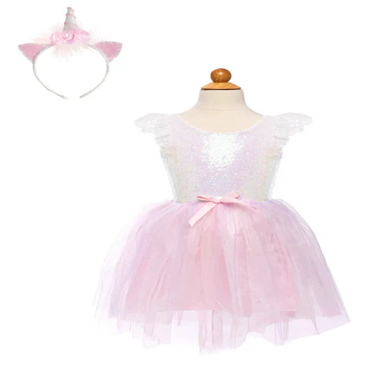 Dreamy Unicorn Dress Iridescent/Pink