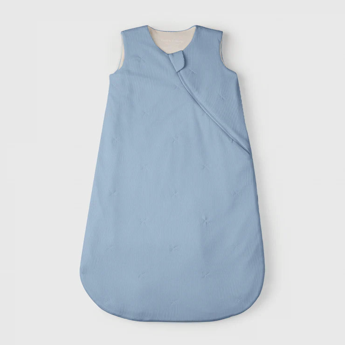 Loulou Lollipop Waffle Sleep Bag 1.0 Tog - Blue Fog - Various Sizes