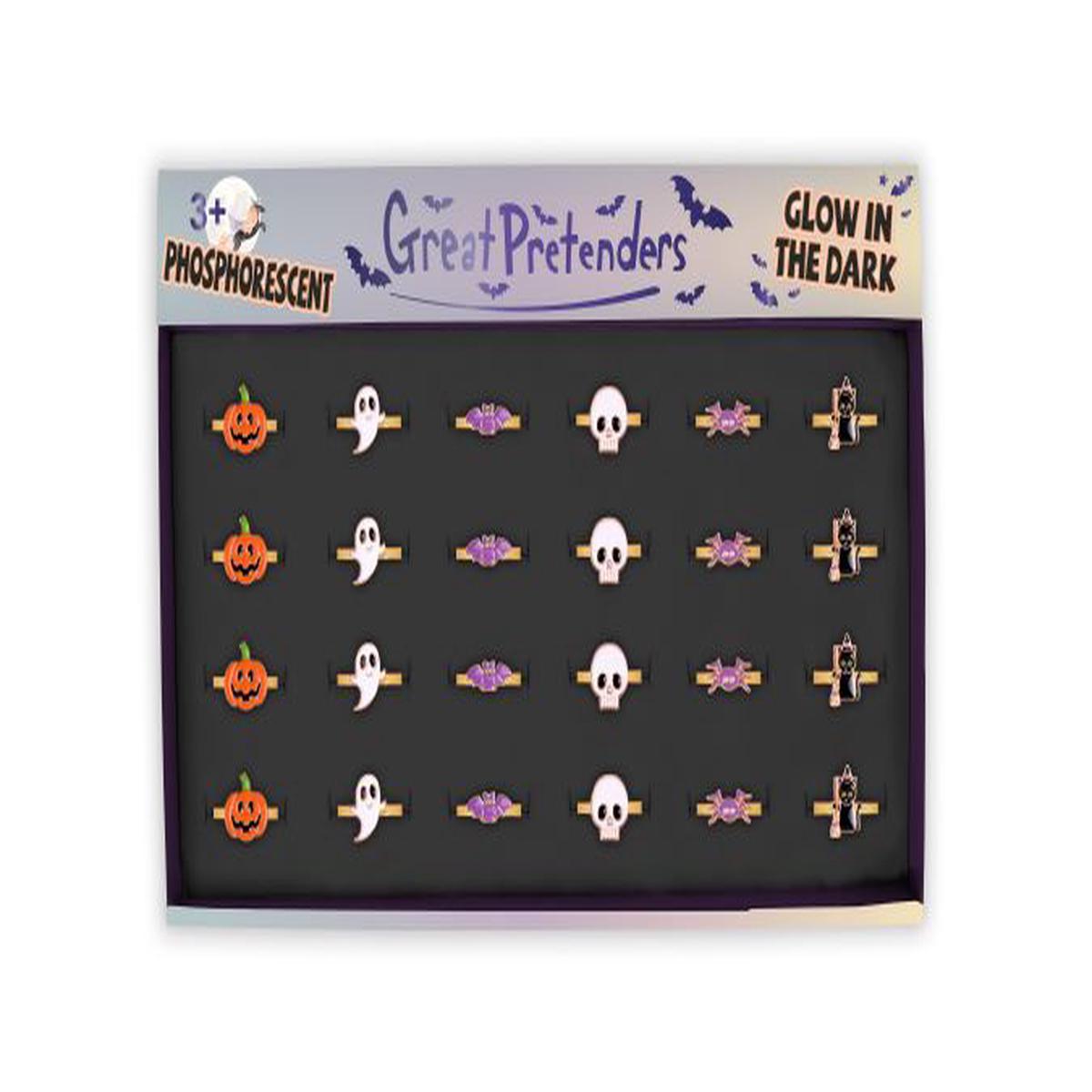 Spooky Wooky Halloween Rings, Assorted