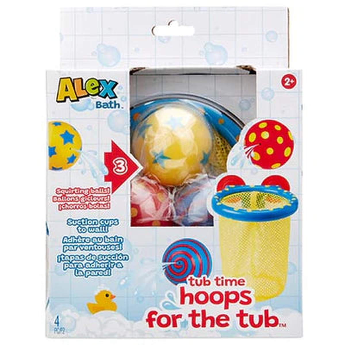 Alex Bath Hoops for the Tub