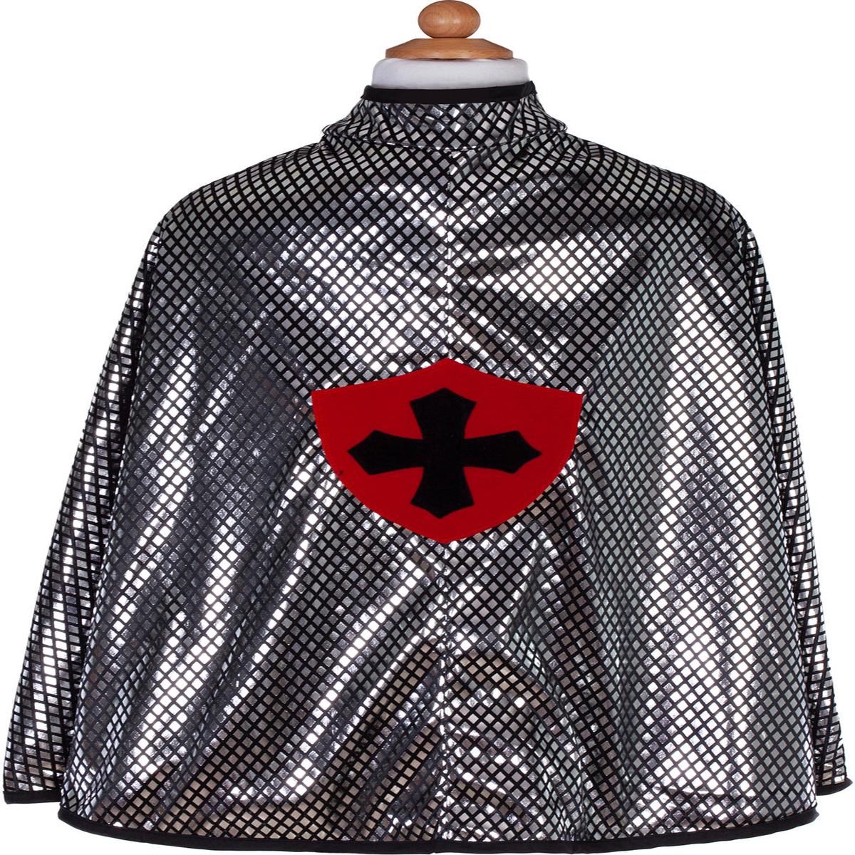 Reversible Dragon/Knight Cape, Green & Silver