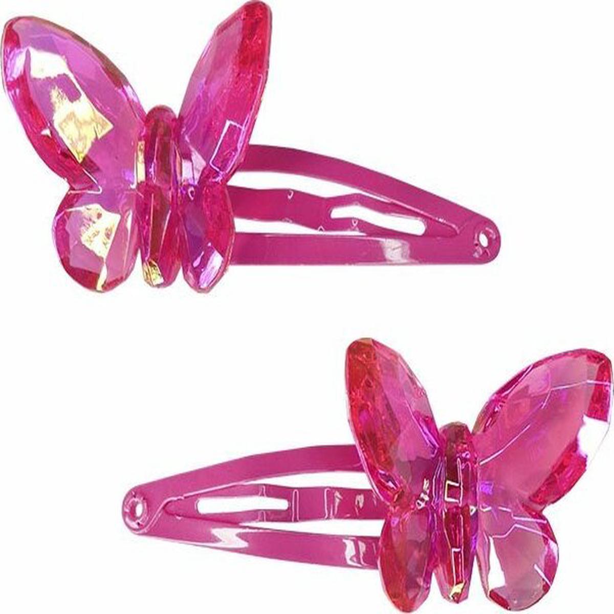 Fancy Flutter Butterfly Hair Clips, 2pcs