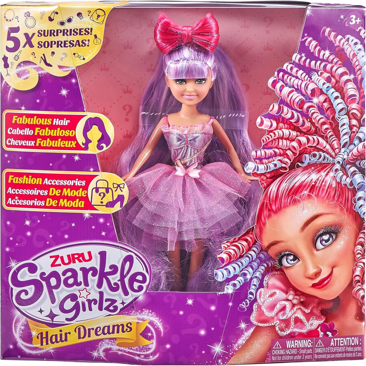 Zuru Sparkle Girlz Hair Dreams Doll