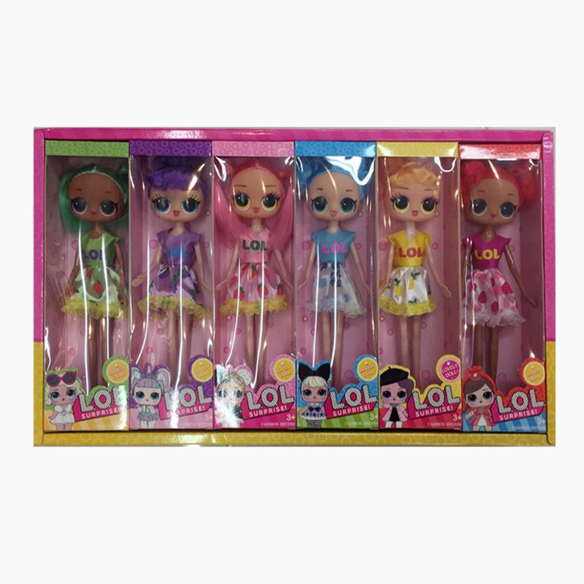 12 PCS DOLL SET