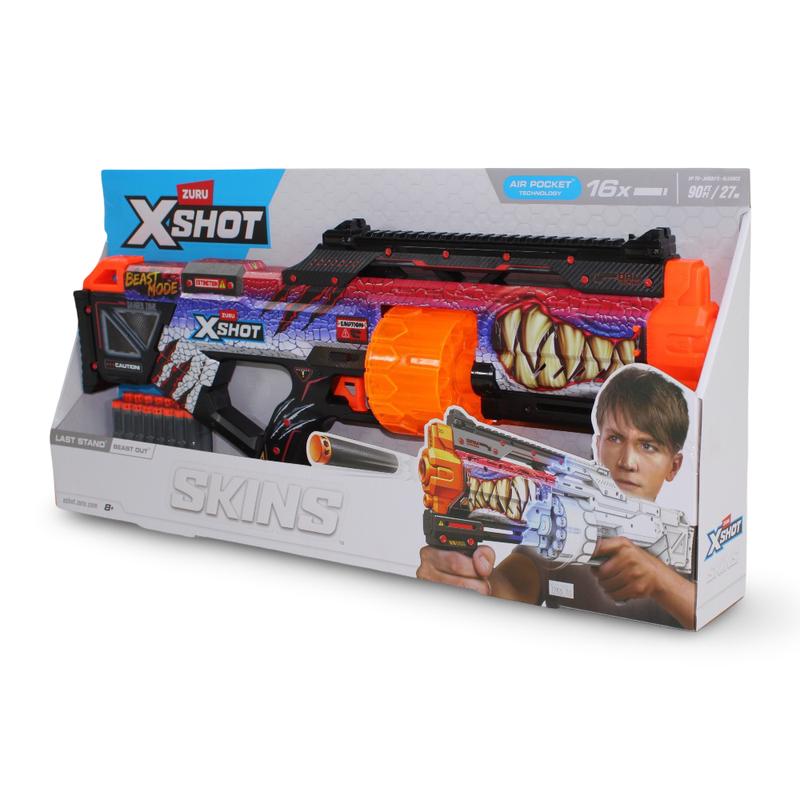 Zuru X-Shot Skins Last Stand  Specter (16 Darts)