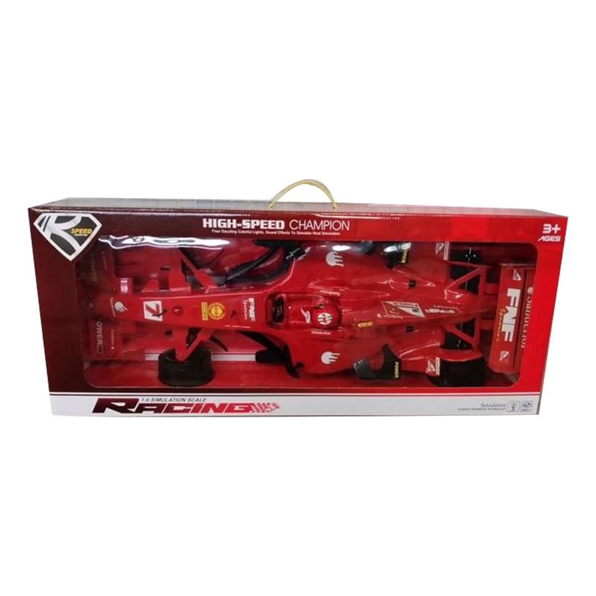 (Net) 8221Red F1 112 Car Toy 8211 High-Speed Racing for Kids
