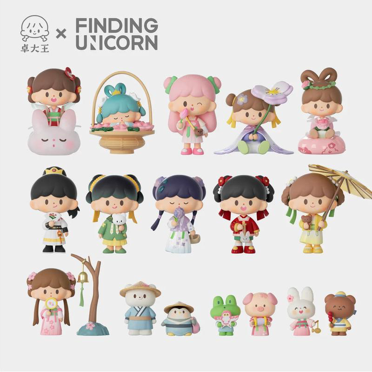 zZoton zhuodawang Molinta Ancient Travel Series Blind Box by Molinta x Finding Unicorn
