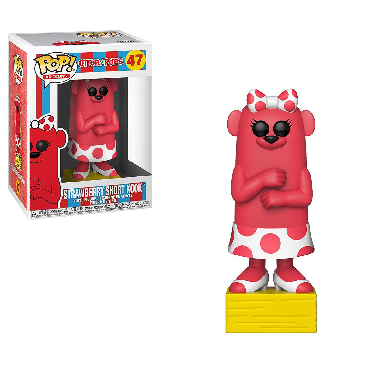 (Box Damage) Funko Pop Otter Pops Strawberry Short Kook 47